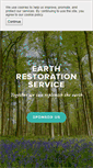 Mobile Screenshot of earthrestorationservice.org